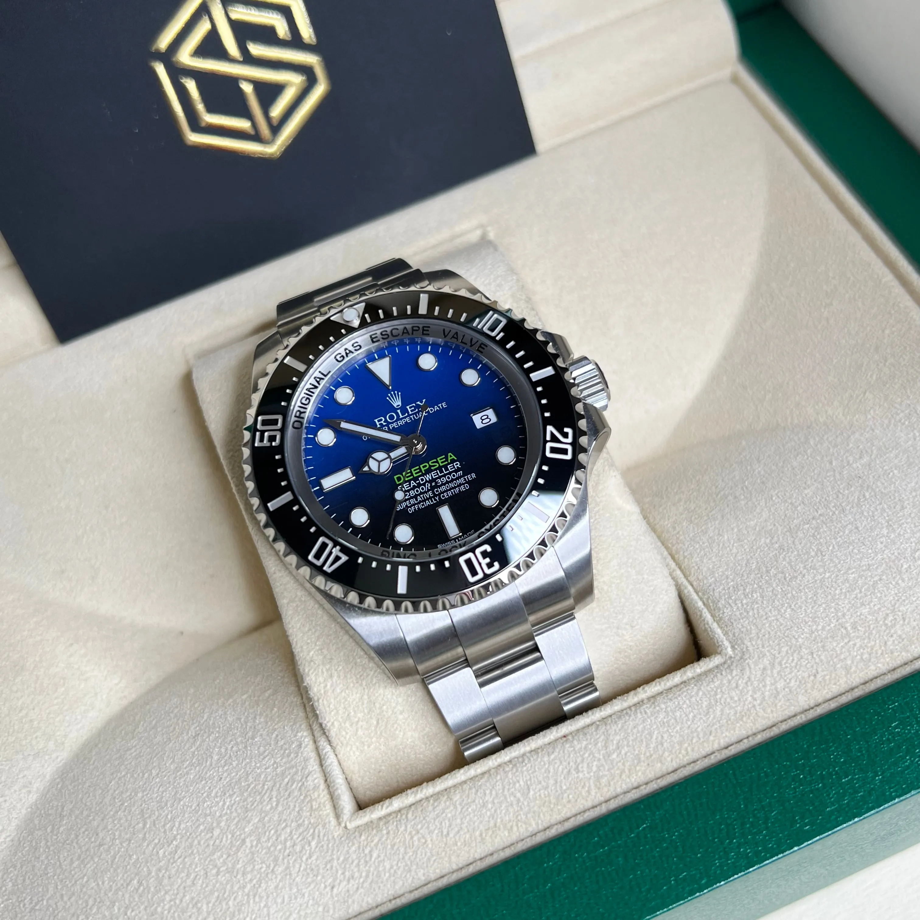 Rolex DeepSea James Cameron 116660 2017 FULL STICKERS Unworn Watch