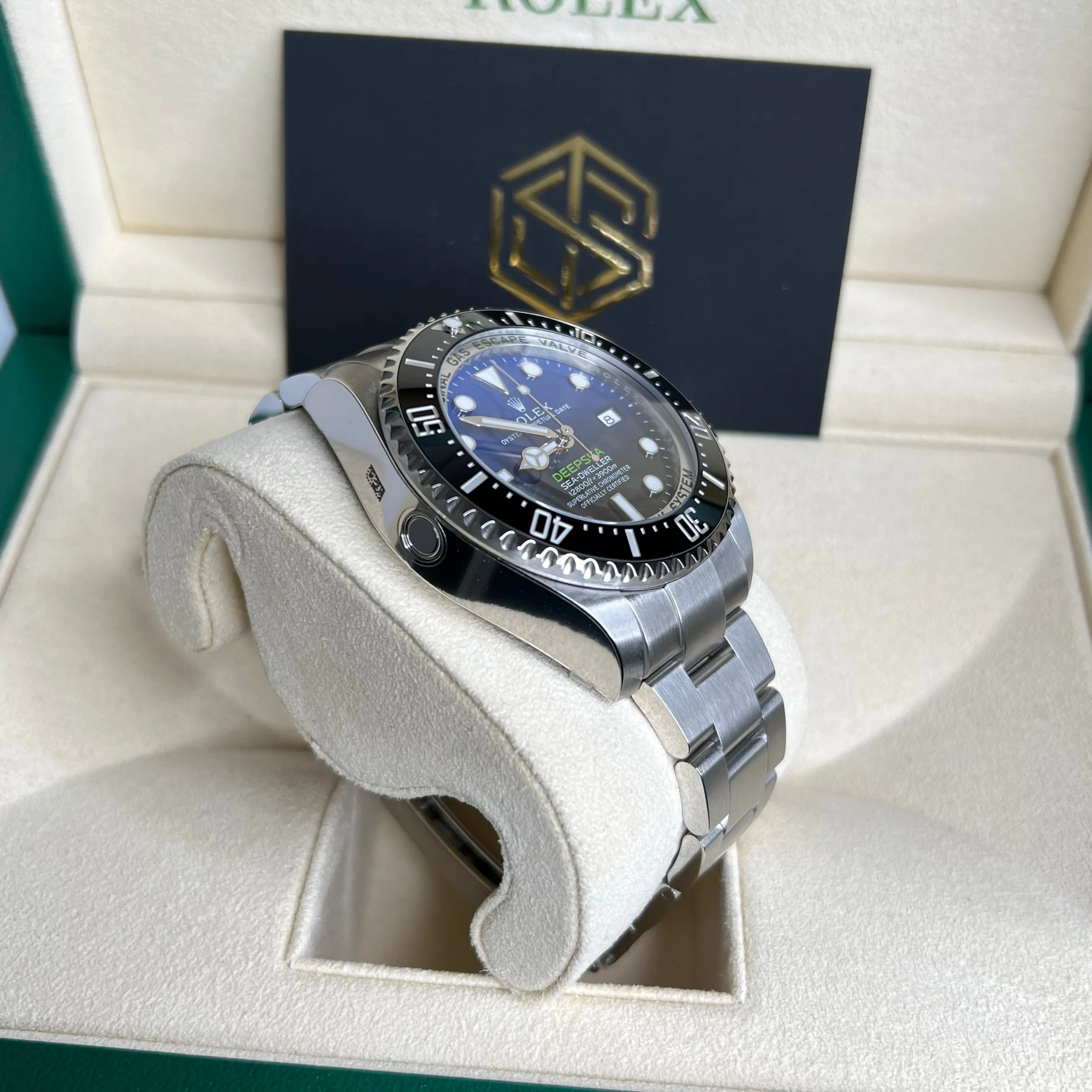 Rolex DeepSea James Cameron 116660 2017 FULL STICKERS Unworn Watch