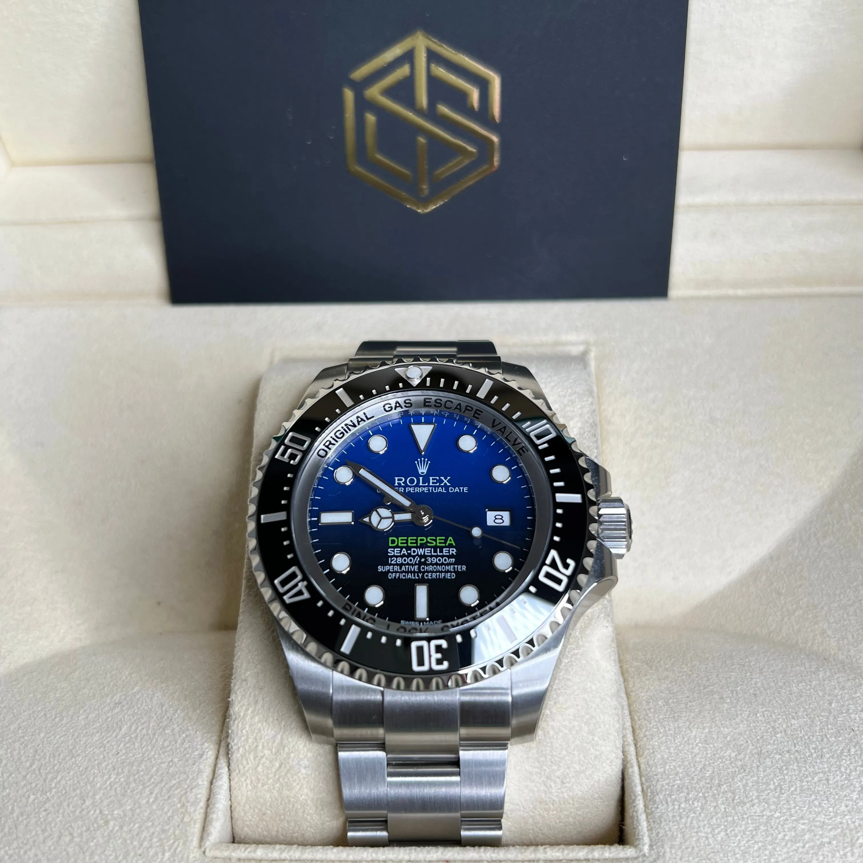 Rolex DeepSea James Cameron 116660 2017 FULL STICKERS Unworn Watch