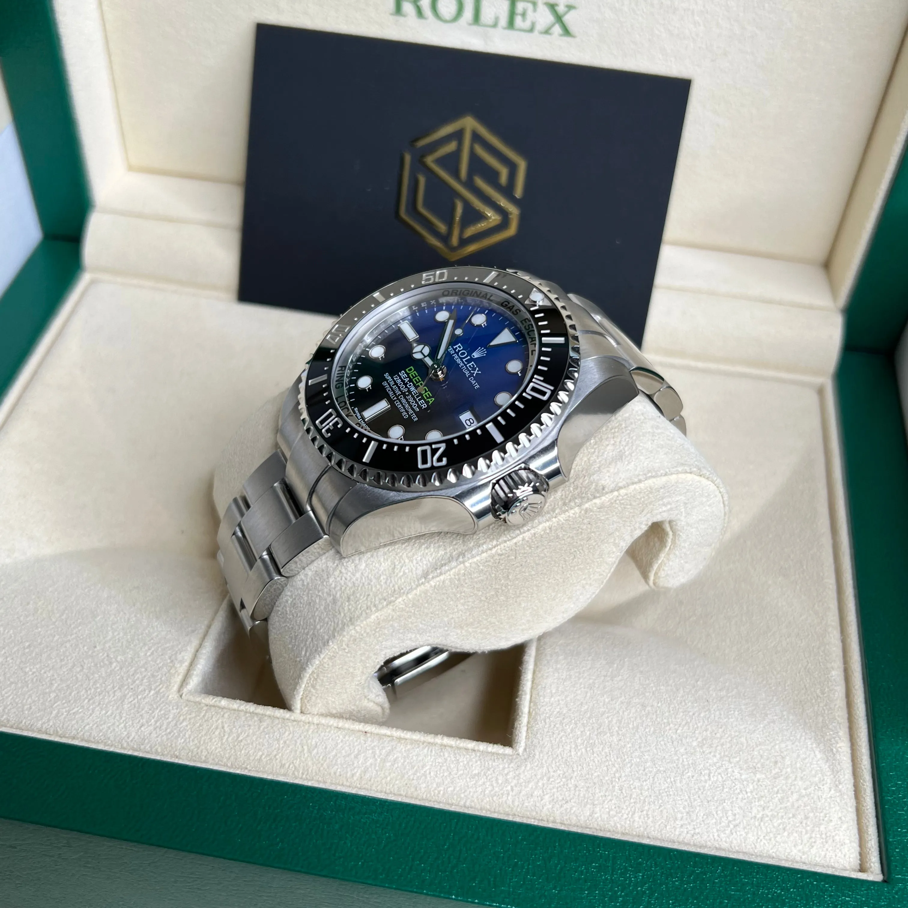 Rolex DeepSea James Cameron 116660 2017 FULL STICKERS Unworn Watch