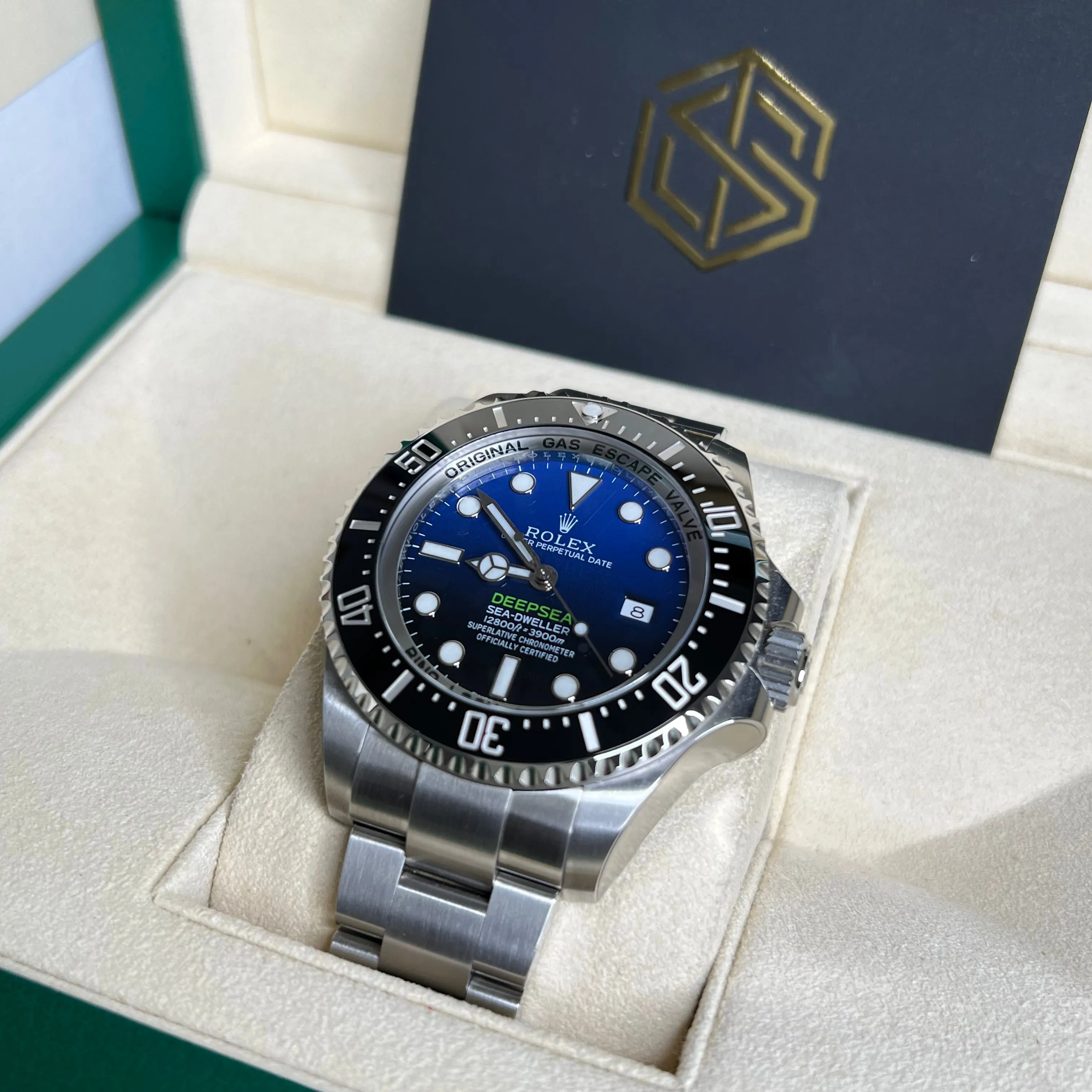 Rolex DeepSea James Cameron 116660 2017 FULL STICKERS Unworn Watch