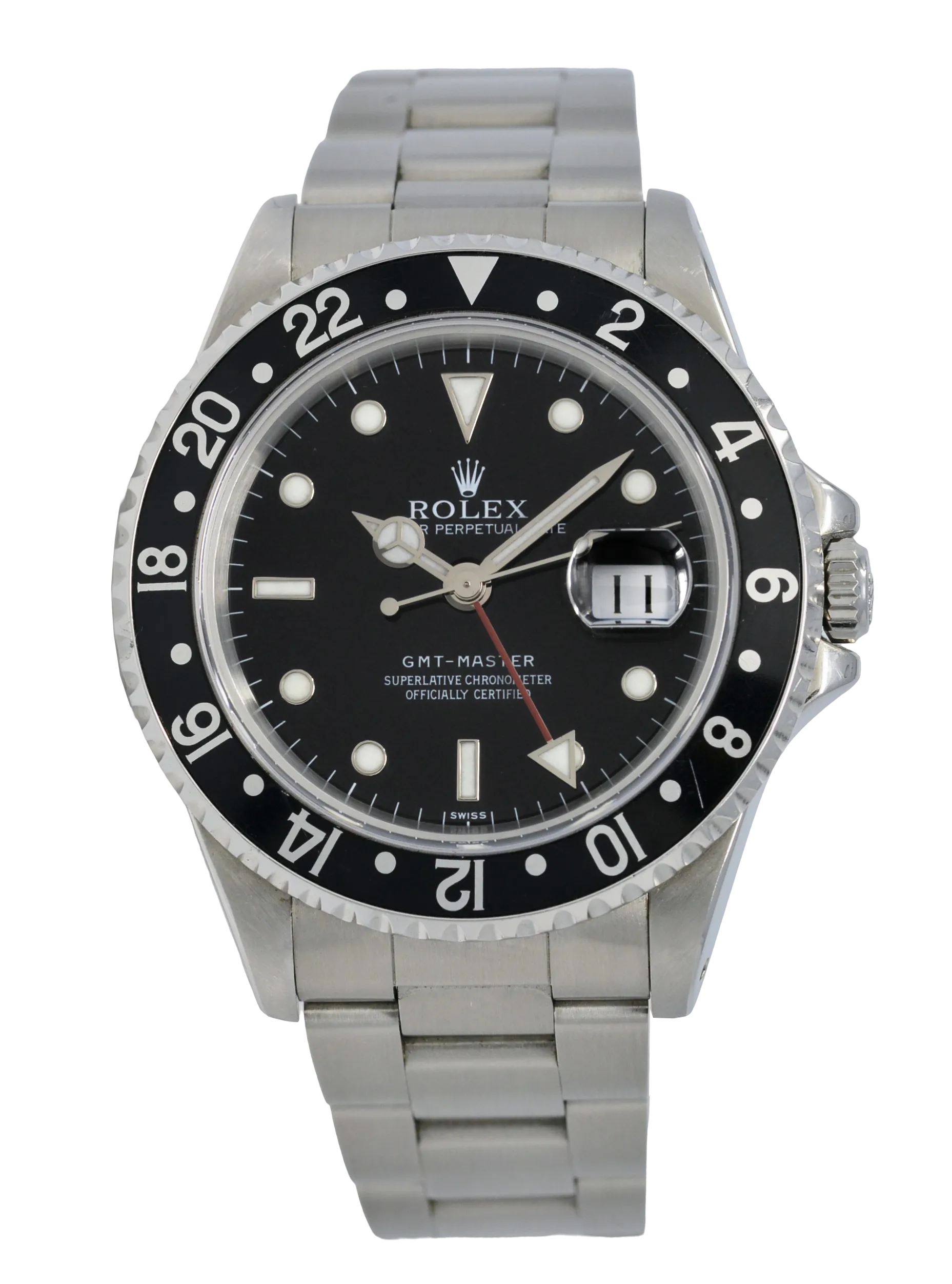 Rolex GMT Master, Swiss Only Dial, Ref: 16700  (Collector's set 1998)