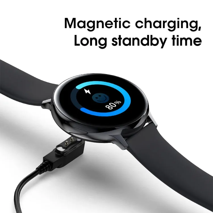 S20S 1.4 inch HD Screen Smart Watch, IP68 Waterproof, Support Music Control / Bluetooth Photograph / Heart Rate Monitor / Blood Pressure Monitoring(Silver)