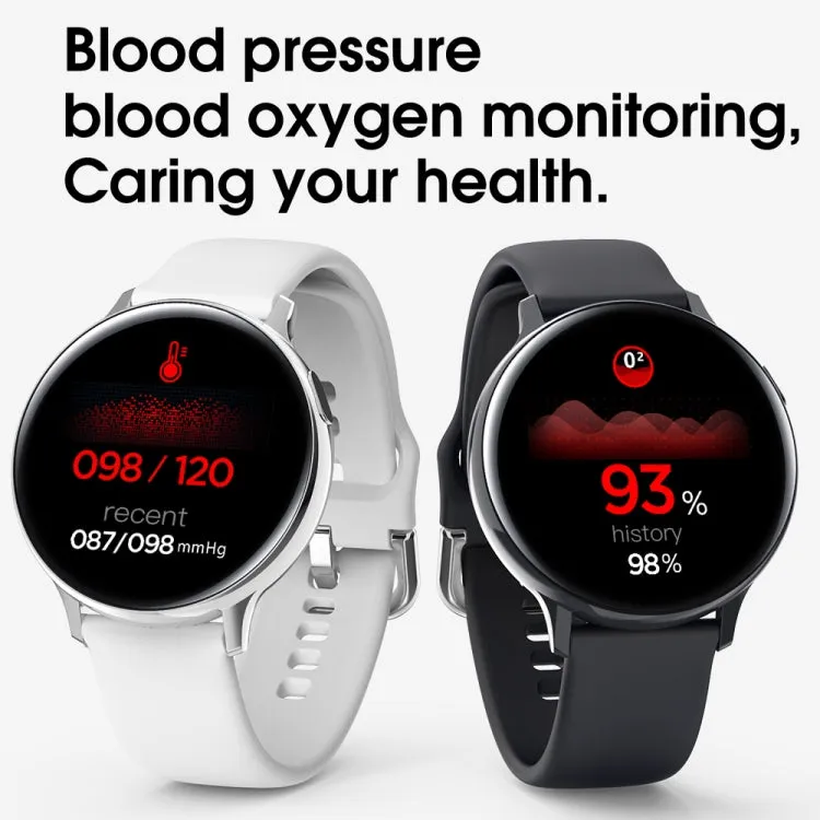 S20S 1.4 inch HD Screen Smart Watch, IP68 Waterproof, Support Music Control / Bluetooth Photograph / Heart Rate Monitor / Blood Pressure Monitoring(Silver)
