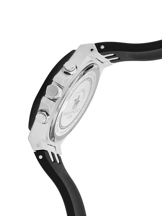 Santa barbara polo & Racquet Club Black Dial Chronograph Watch for - Men SB.1.10520-2