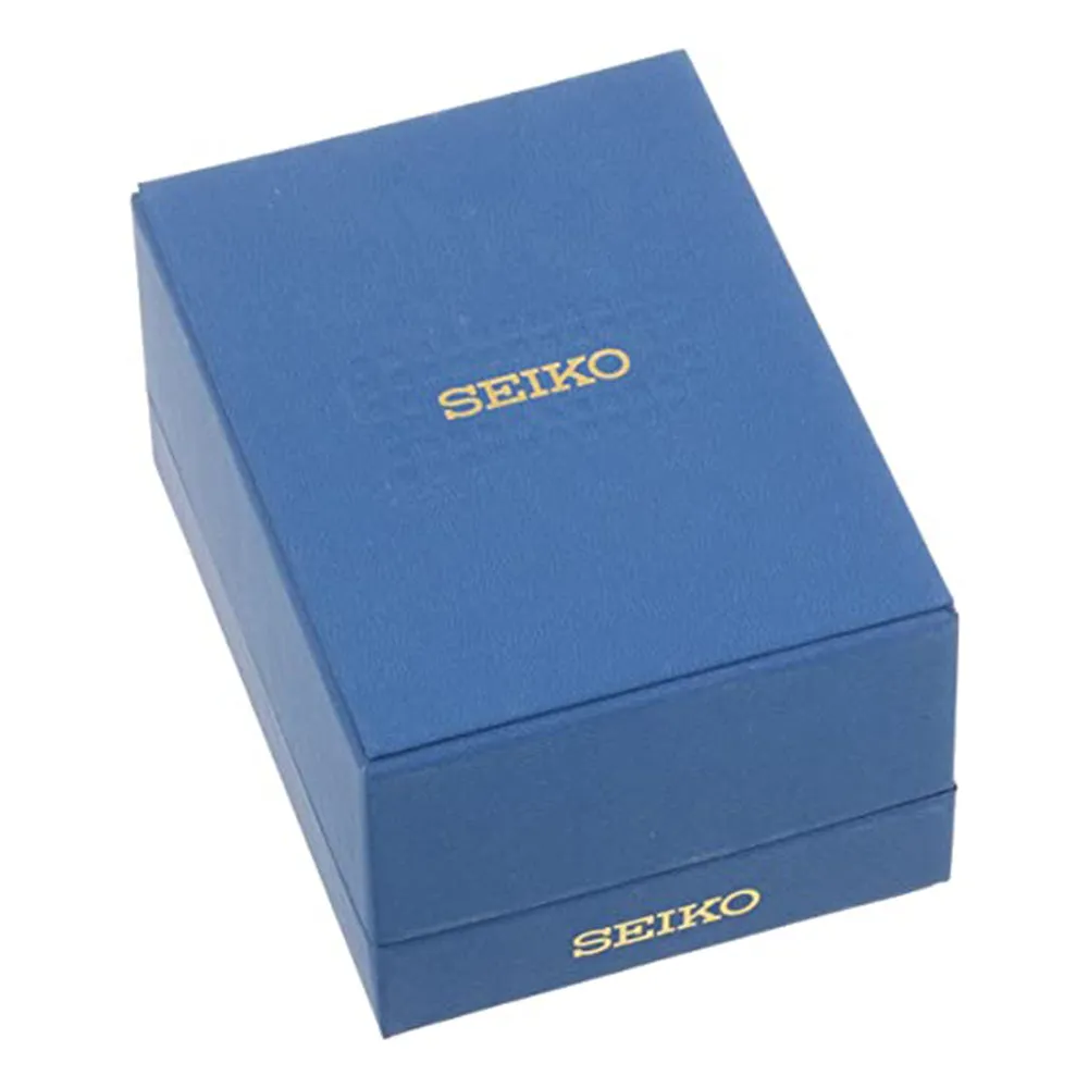 Seiko Mens Solar Black Dial Band Stainless Steel Dress Watch - SNE243