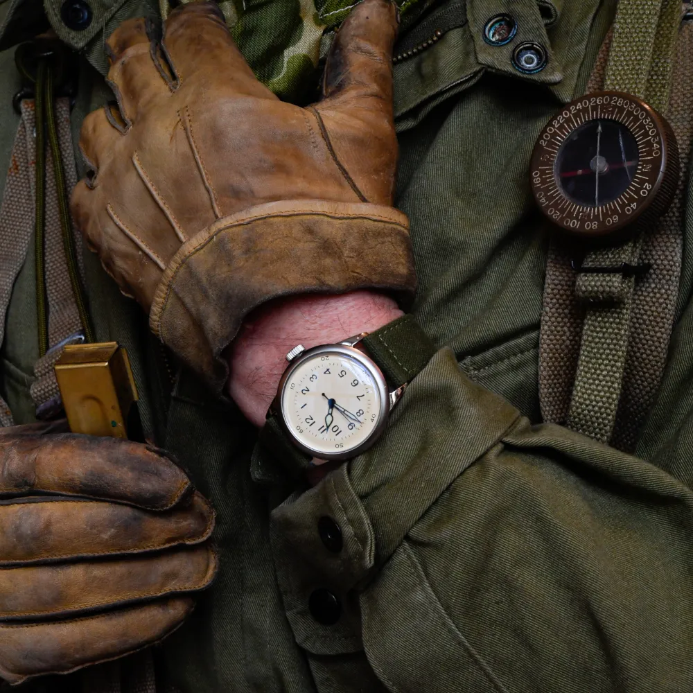 Service Watch - White Canvas