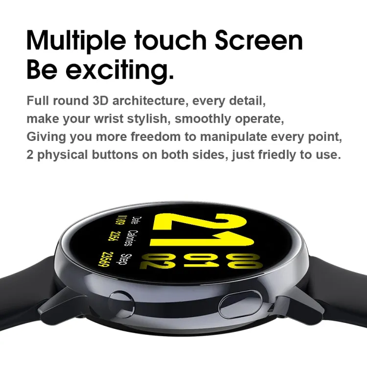 SG2 1.2 inch AMOLED Screen Smart Watch, IP68 Waterproof, Support Music Control / Bluetooth Photograph / Heart Rate Monitor / Blood Pressure Monitoring(Gold)