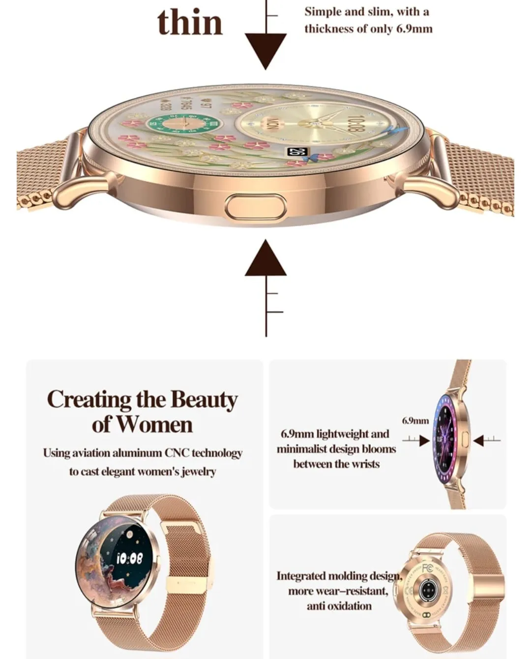 Slim KM88 Smartwatch