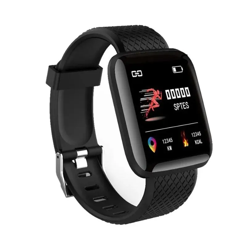 Smart Fitness Tracker Watch with Heart Rate Monitor