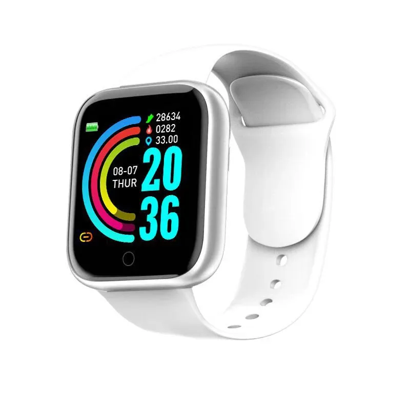 Smart Fitness Tracker Watch with Heart Rate Monitor