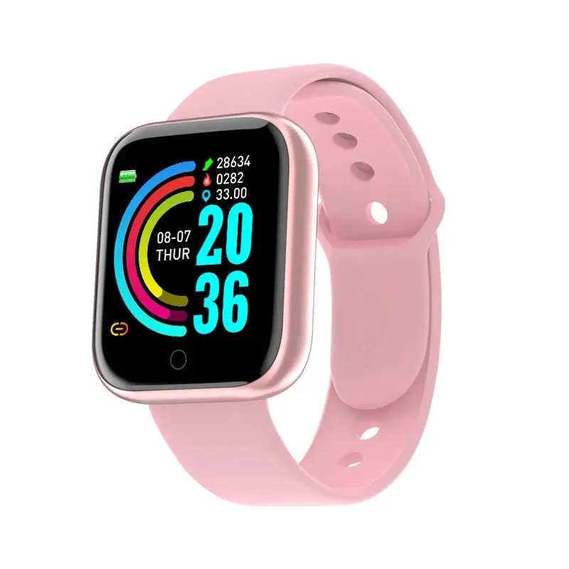 Smart Fitness Tracker Watch with Heart Rate Monitor