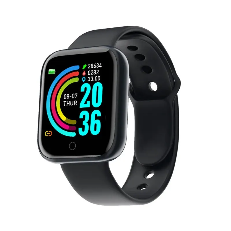 Smart Fitness Tracker Watch with Heart Rate Monitor