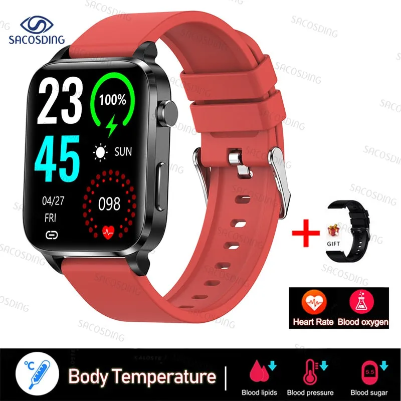 Smart Watch Men Laser Treatment Three High ECG PPG Heart Rate Blood Pressure Health Tracker Smart Watch For Huawei Xiaomi Gift