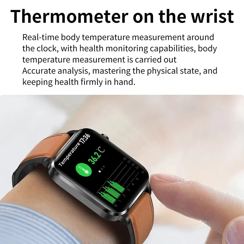 Smart Watch Men Laser Treatment Three High ECG PPG Heart Rate Blood Pressure Health Tracker Smart Watch For Huawei Xiaomi Gift
