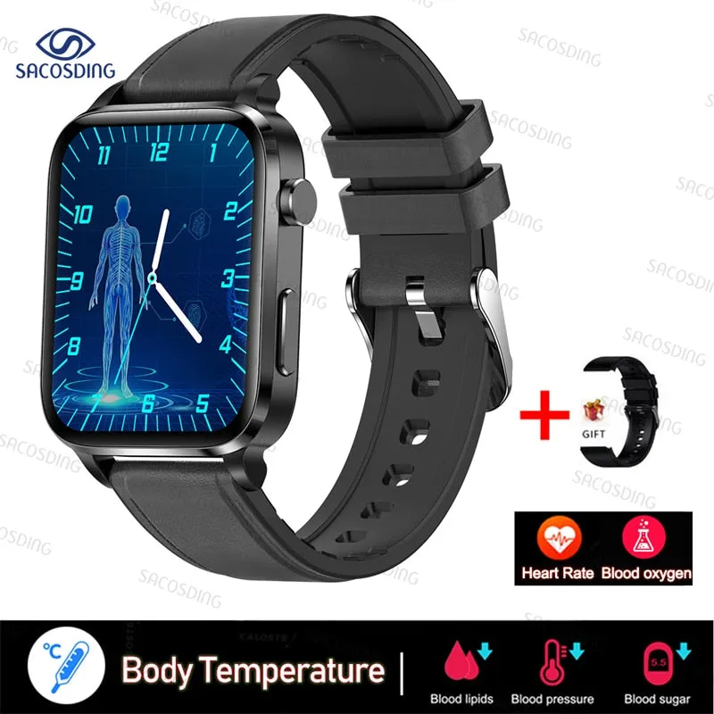 Smart Watch Men Laser Treatment Three High ECG PPG Heart Rate Blood Pressure Health Tracker Smart Watch For Huawei Xiaomi Gift