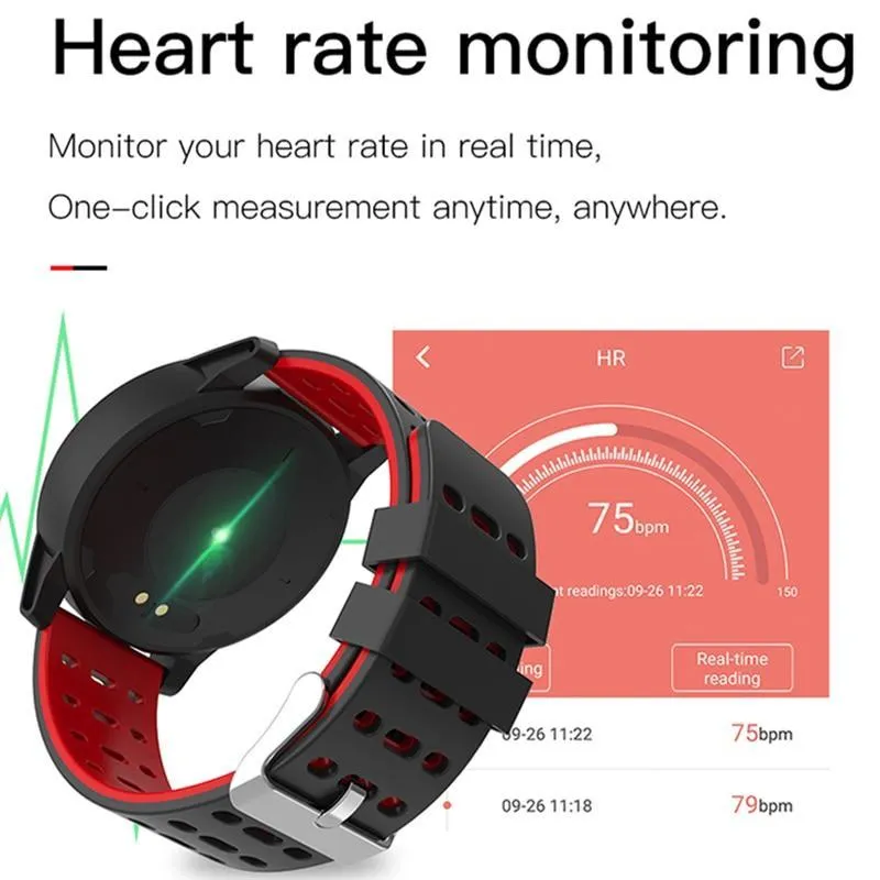 Smart watch Sport Men Women Heart Rate Monitor Blood Pressure Fitness Tracker Smartwatch GPS Sporelogio inteligente