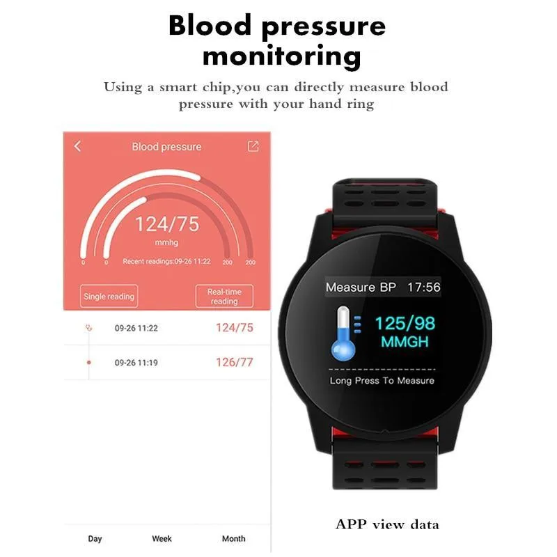 Smart watch Sport Men Women Heart Rate Monitor Blood Pressure Fitness Tracker Smartwatch GPS Sporelogio inteligente