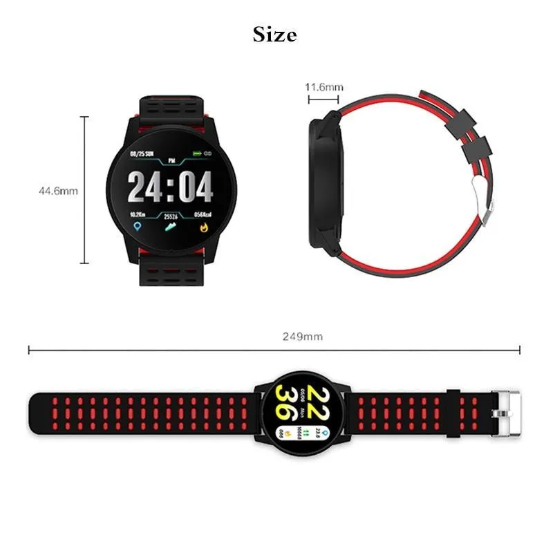 Smart watch Sport Men Women Heart Rate Monitor Blood Pressure Fitness Tracker Smartwatch GPS Sporelogio inteligente