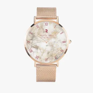 Stainless Steel Perpetual Calendar Quartz Watch