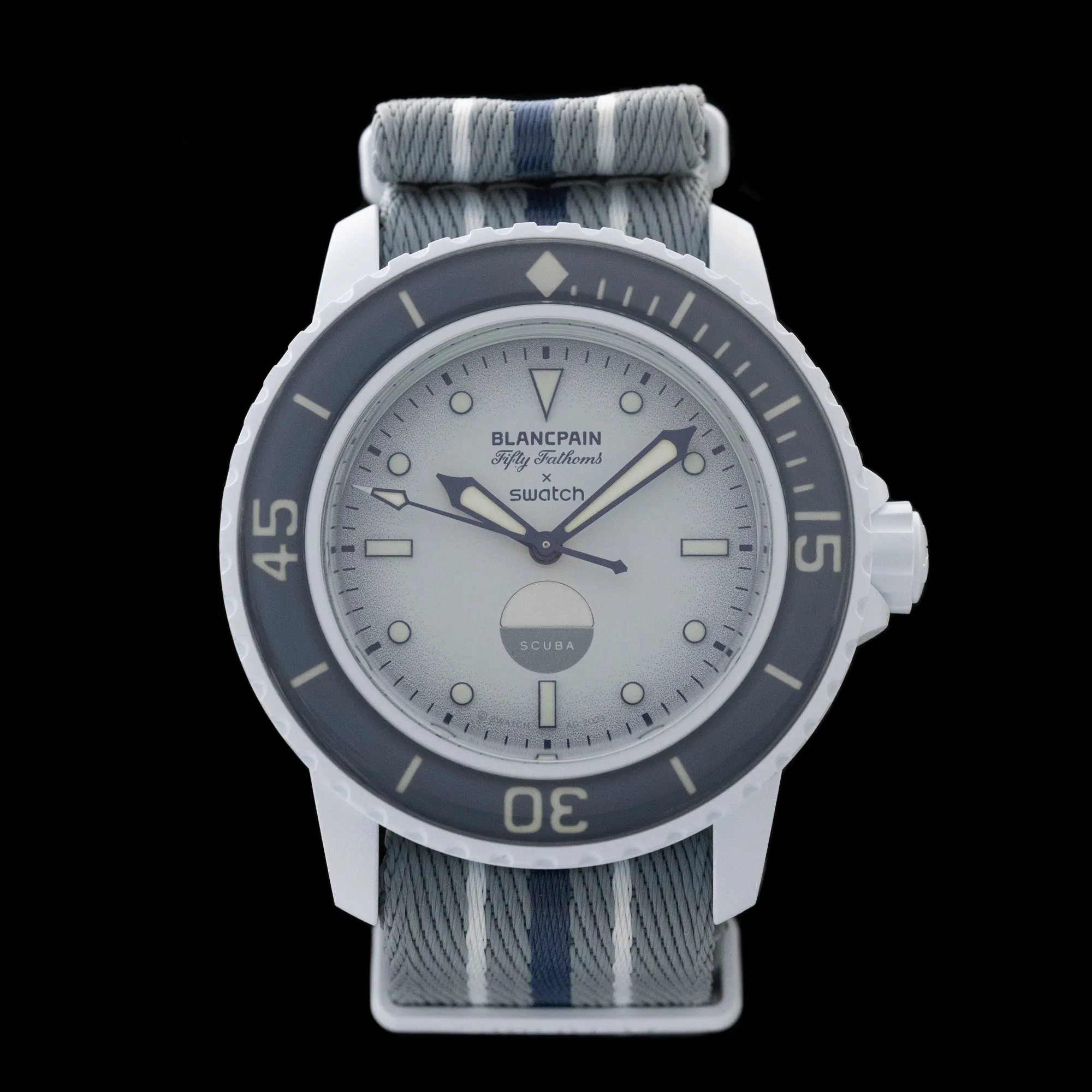 Swatch x Blancpain - 2023 Scuba Fifty Fathoms 'Antarctic Ocean'