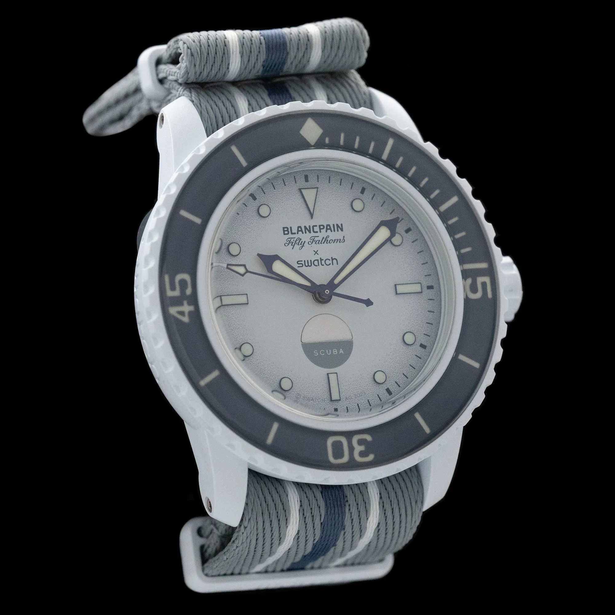 Swatch x Blancpain - 2023 Scuba Fifty Fathoms 'Antarctic Ocean'