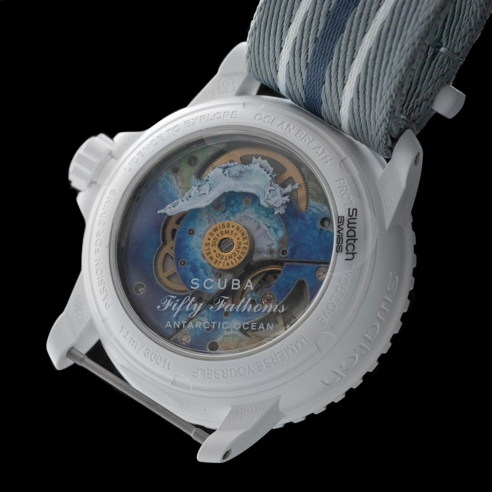 Swatch x Blancpain - 2023 Scuba Fifty Fathoms 'Antarctic Ocean'