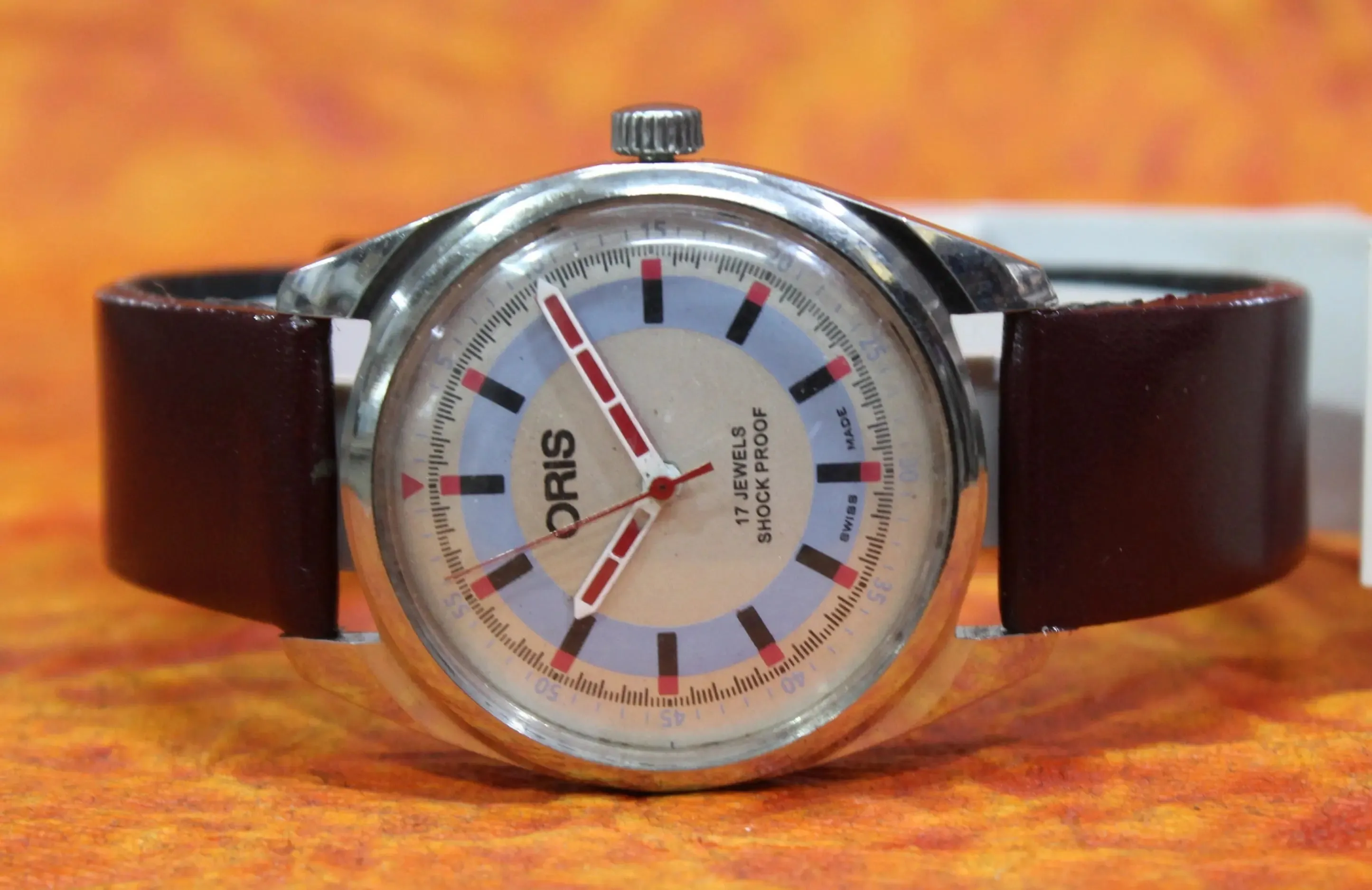 Swiss Made Vintage Oris 17 Jewels ST96 Mechanical Hand Wind Men's Wristwatch