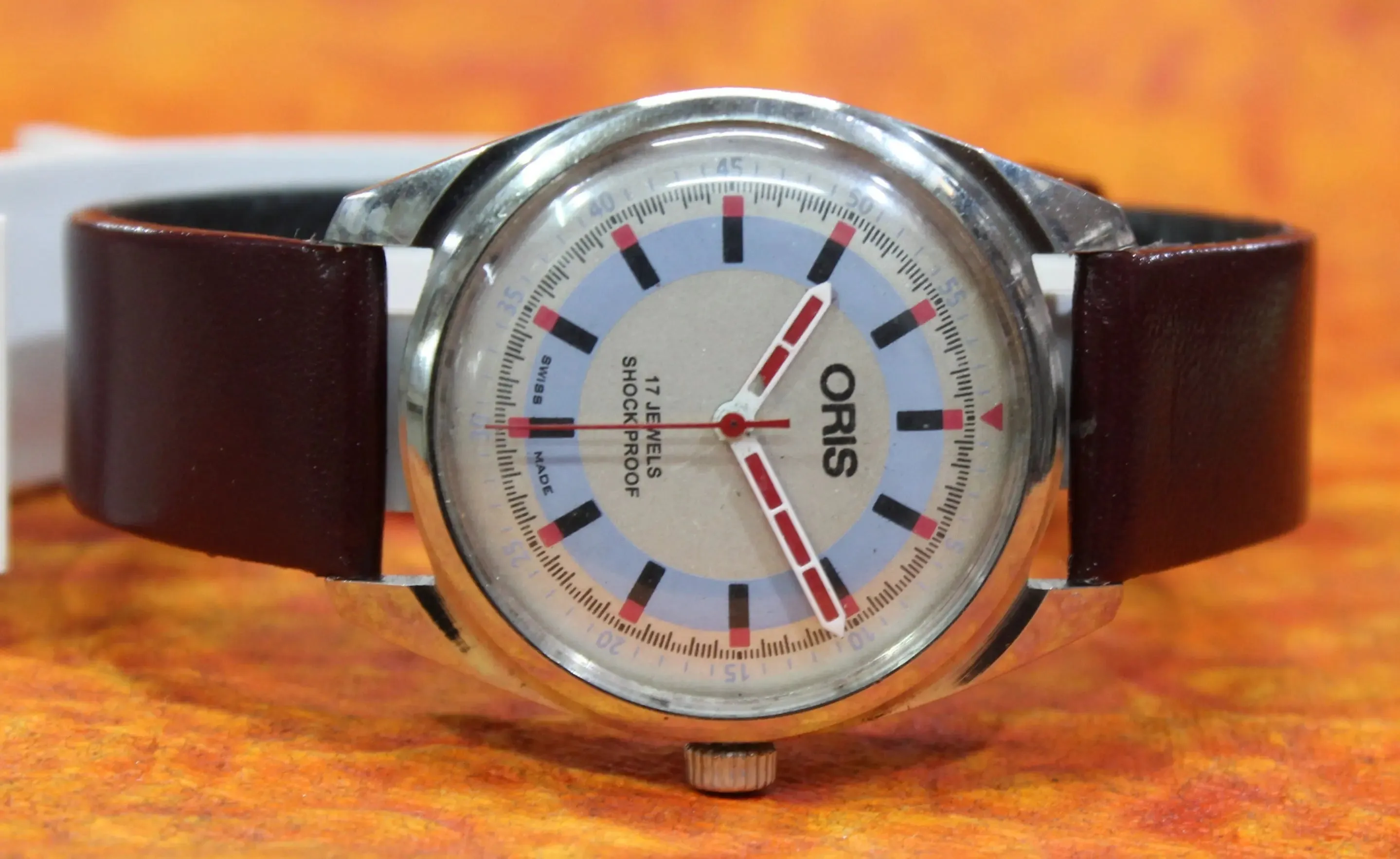 Swiss Made Vintage Oris 17 Jewels ST96 Mechanical Hand Wind Men's Wristwatch
