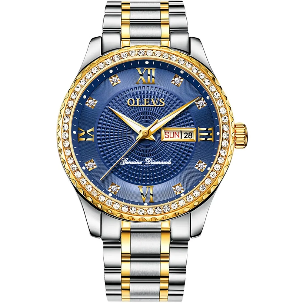 Timeless Luxury Men's Golden Quartz Watch