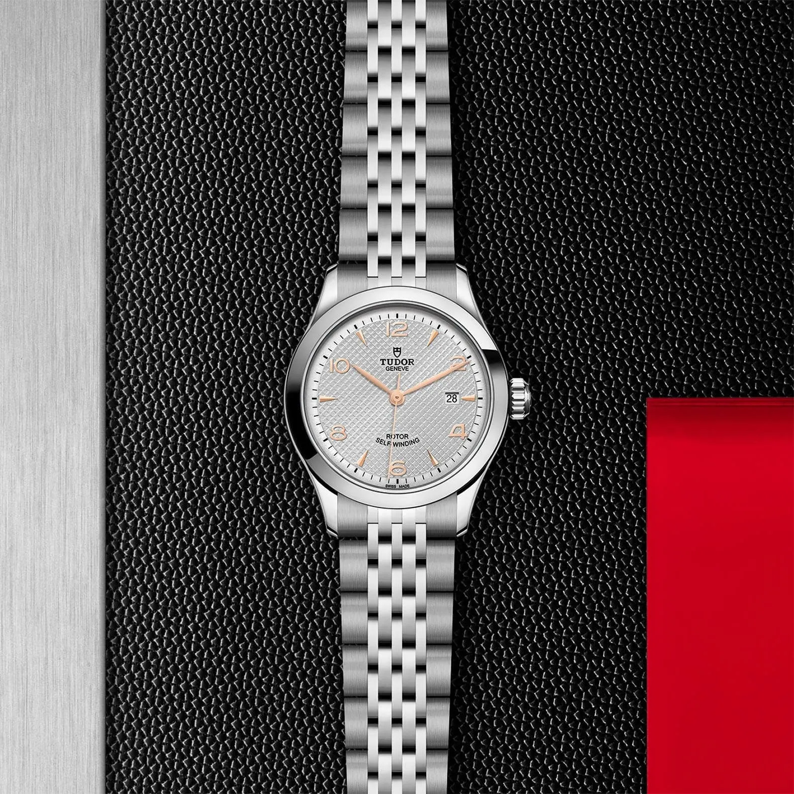 TUDOR 1926 28mm Steel Gray Dial Watch - M91350-0001