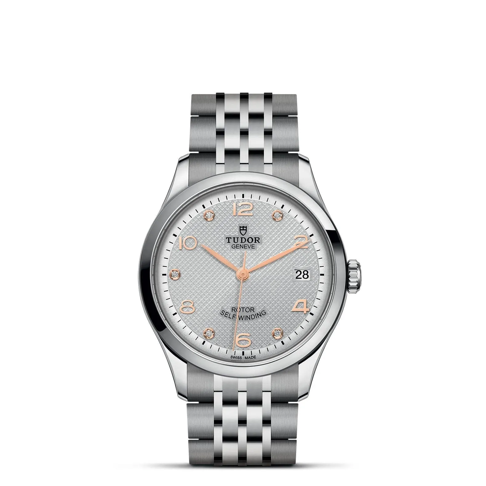 TUDOR 1926 36mm Steel Gray Diamond Dial Watch - M91450-0003