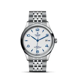 TUDOR 1926 39mm Steel White/Blue Dial Watch - M91550-0005