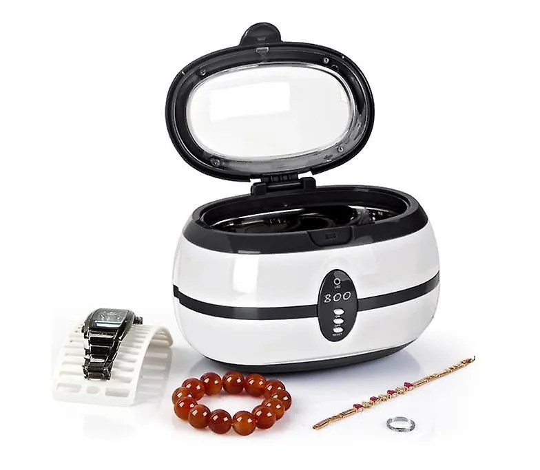 UK Plug Portable Household ultrasonic Cleaner, VGT-800 glasses jewelery cleaning machine AZ1180