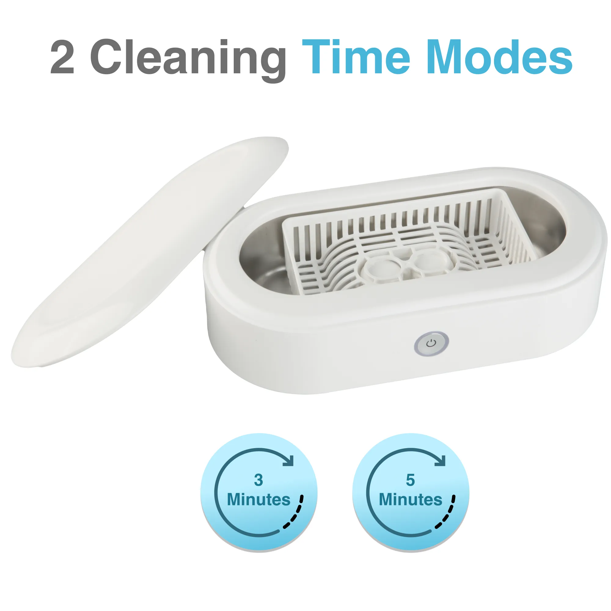 Ultrasonic Glasses & Jewellery Cleaner 45kHz