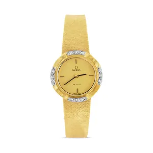 Vintage Diamond Omega De Ville Watch - Pre-owned - 26mm