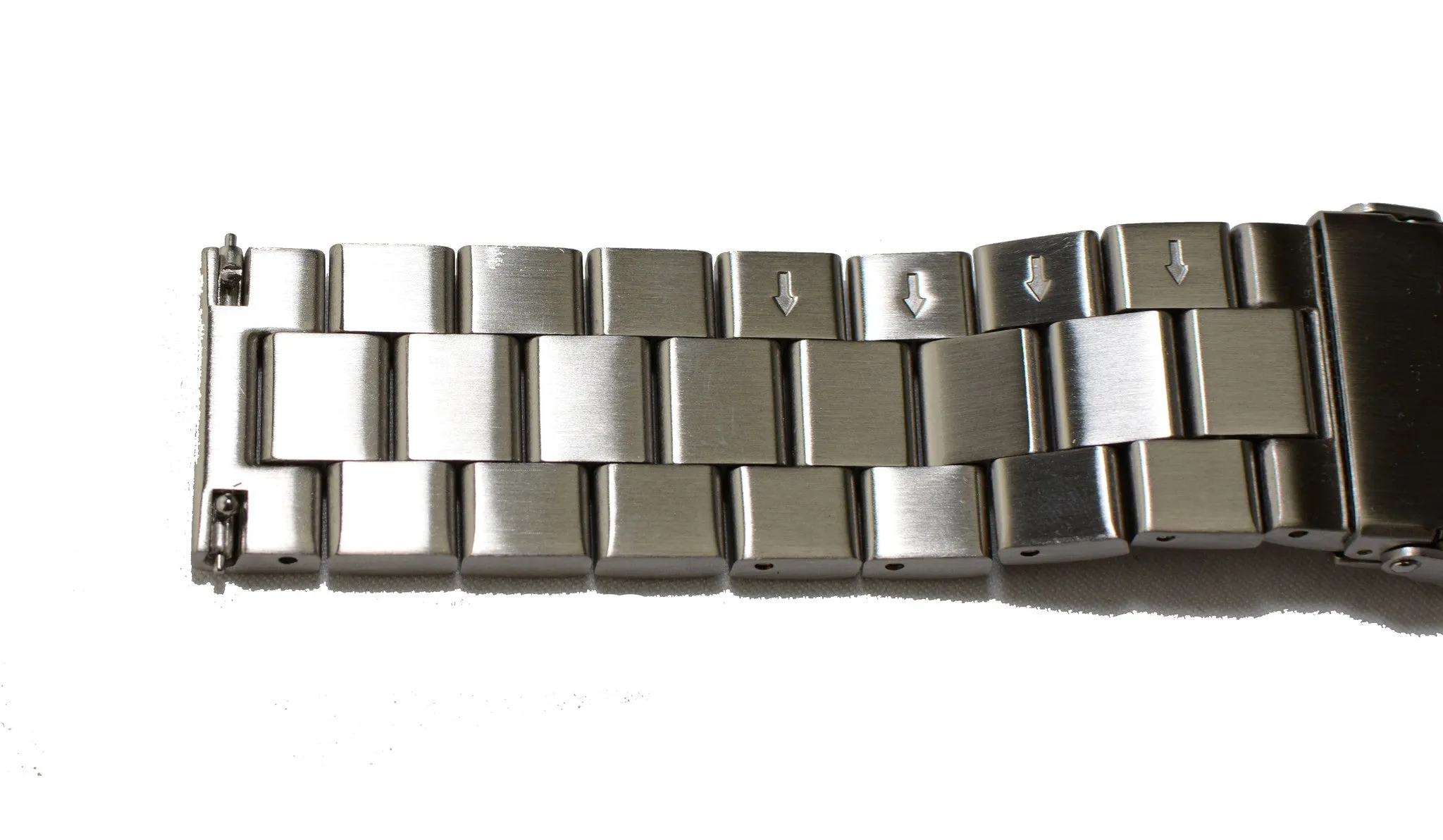 Watch Band- 22mm Silver Stainless Steel (For 44mm and 48mm watch cases)