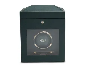 Wolf 1834 British Racing Single Watch Winder With Storage