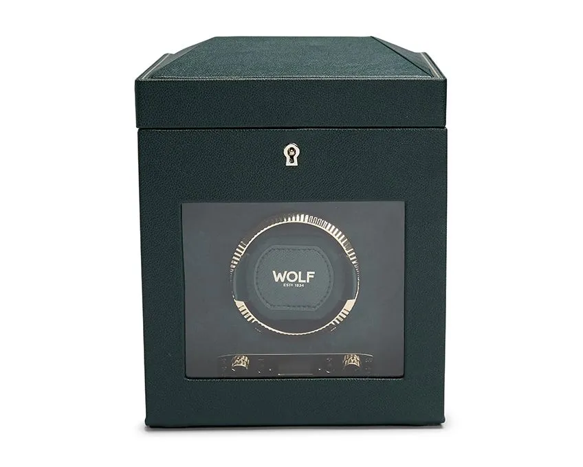 Wolf 1834 British Racing Single Watch Winder With Storage