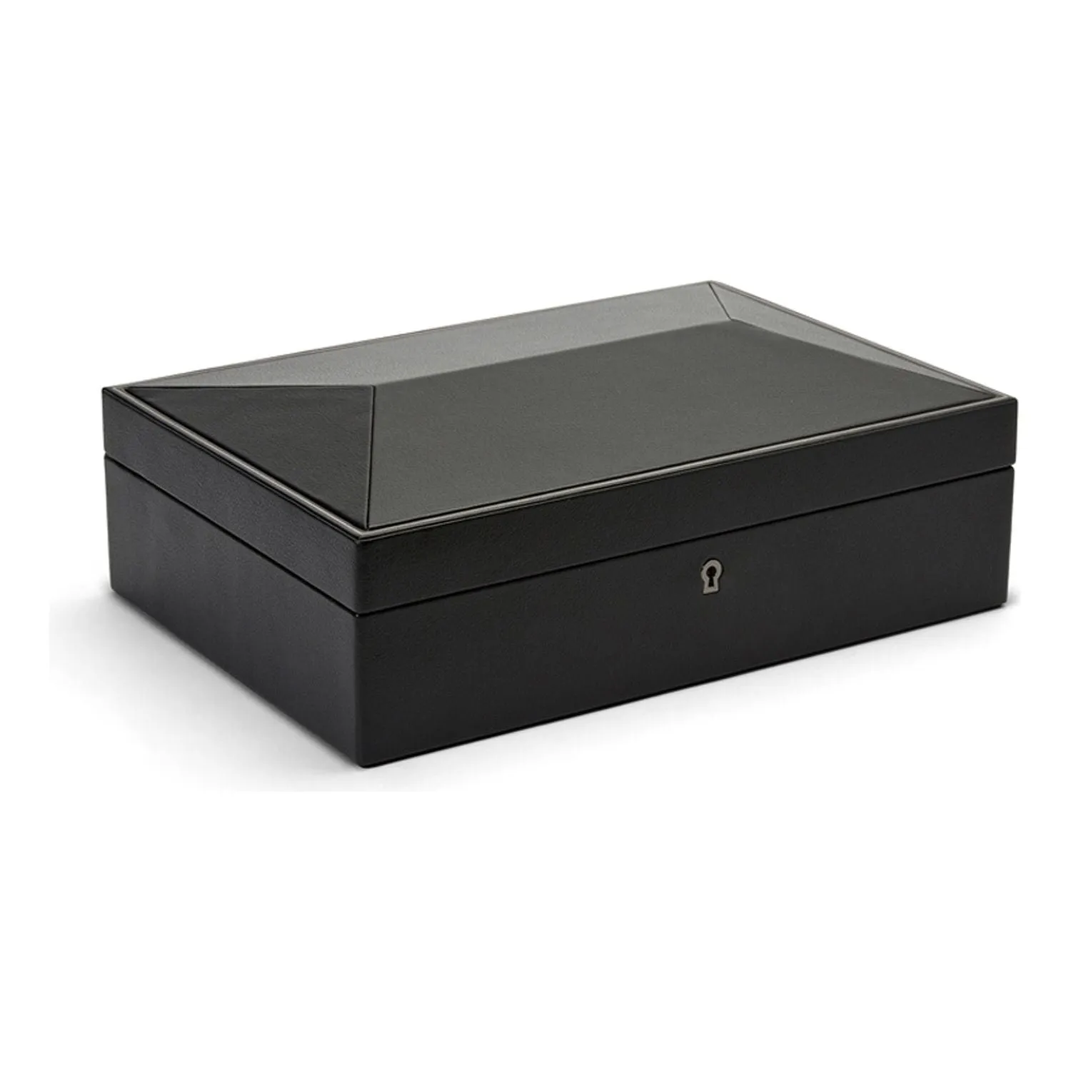 Wolf British Racing 10 Piece Watch Box Black