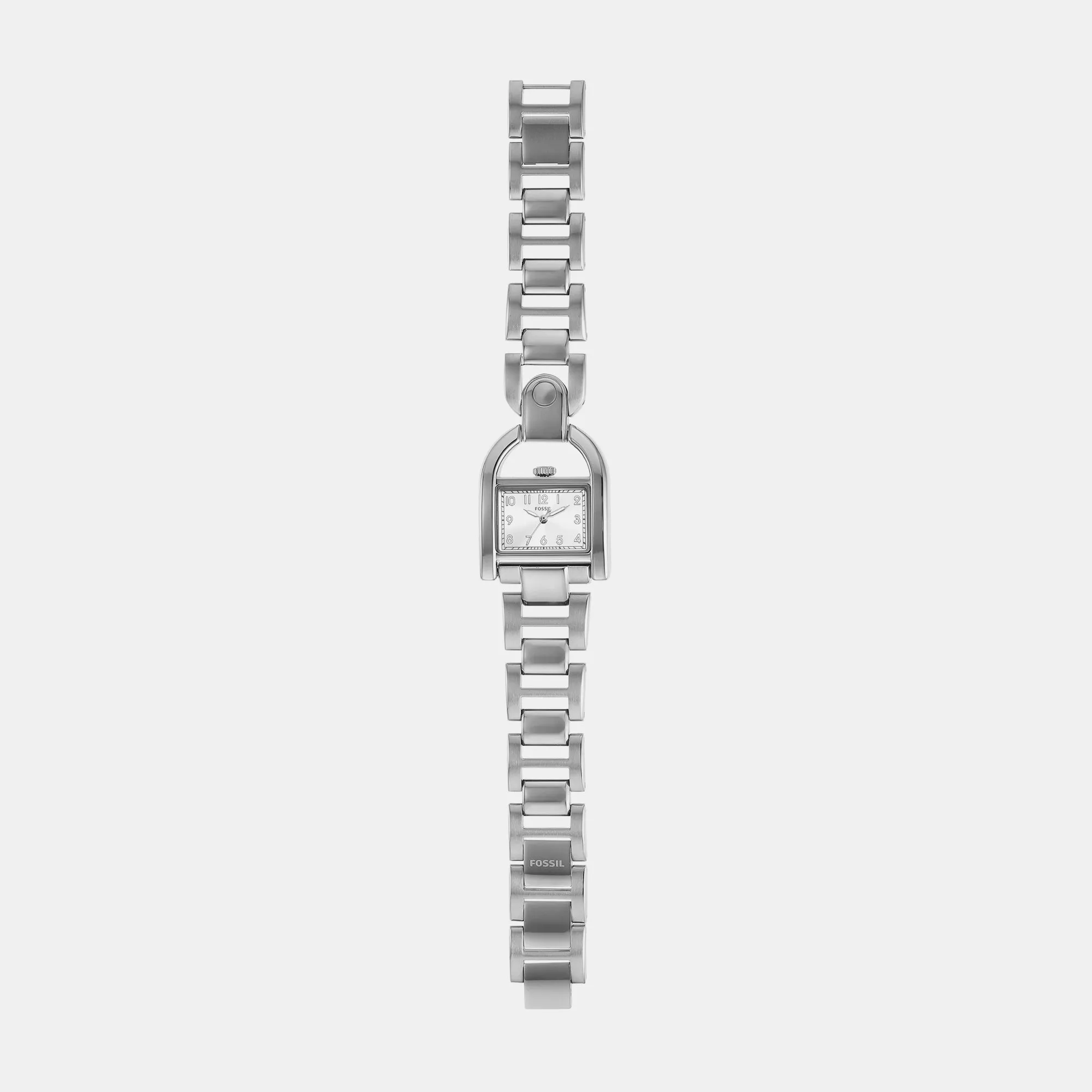 Women Silver Analog Stainless Steel Watch ES5326