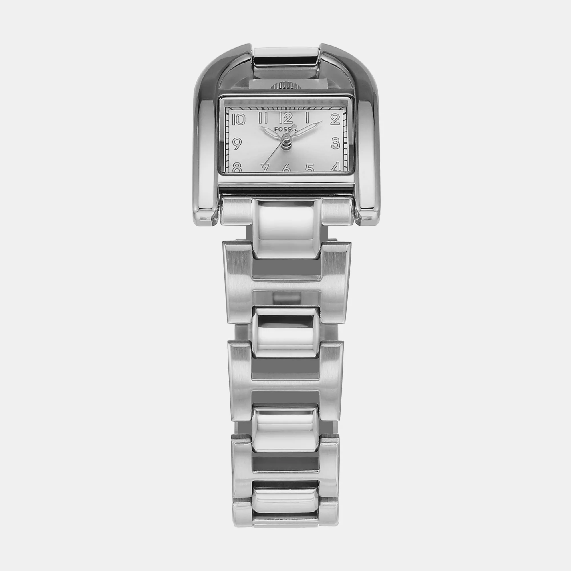 Women Silver Analog Stainless Steel Watch ES5326