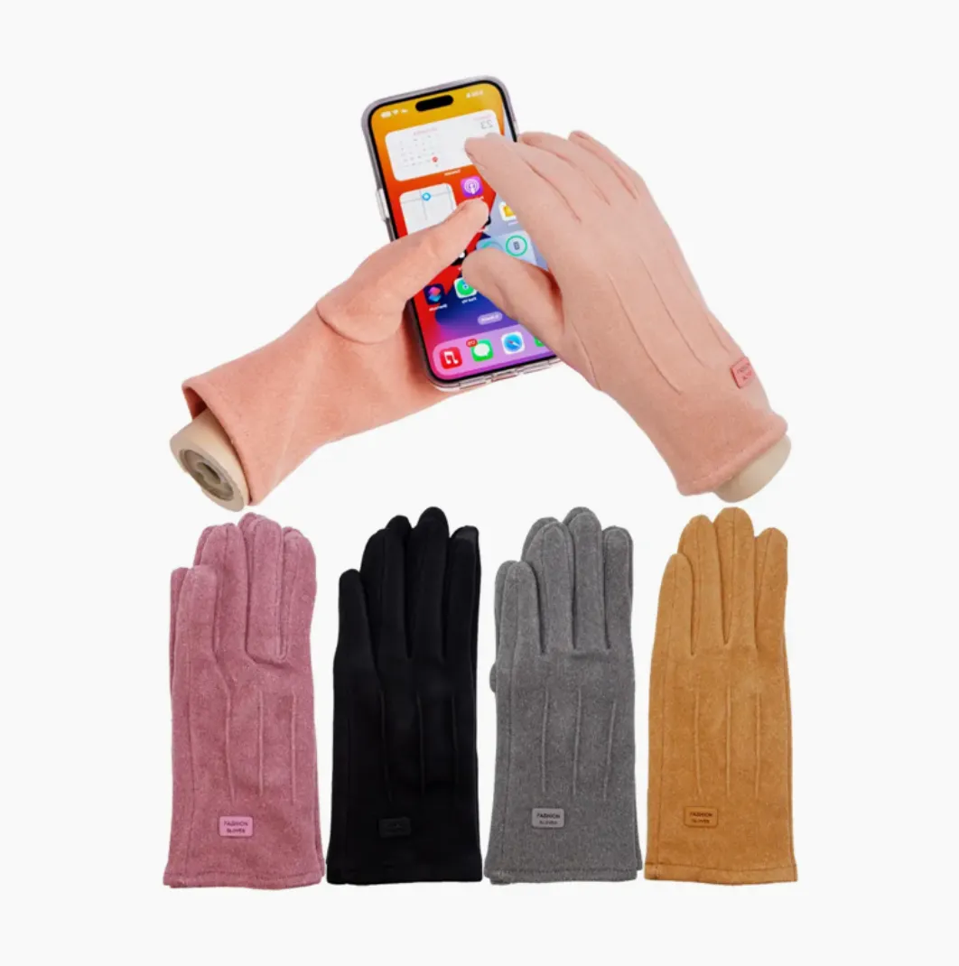 Women's Faux Wool Touchscreen Winter